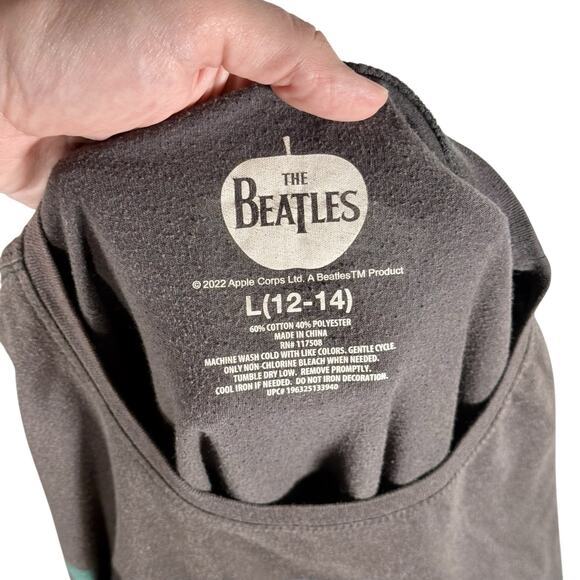 3/$20 The Beatles Women's Large Black Pastel Gradiant Abbey Road S/S Shirt - Picture 4 of 8